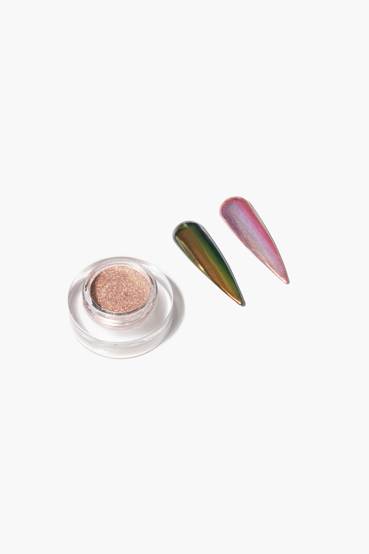 MPF Nail Chrome Powders, Mystic Topaz