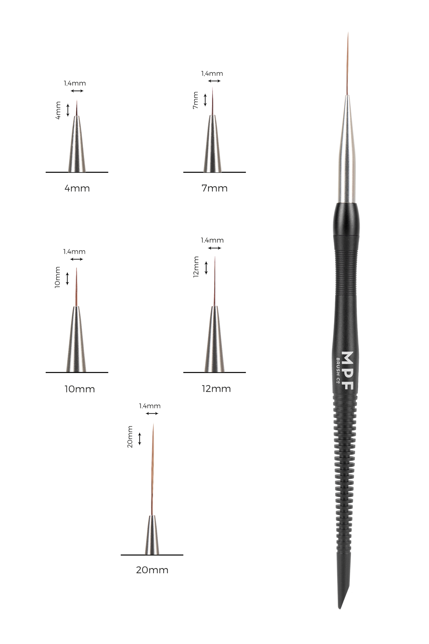 MPF Liner Brush Kit